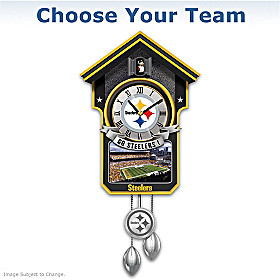 NFL Cuckoo Clock