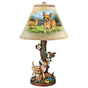 Charming Chihuahuas Lamp