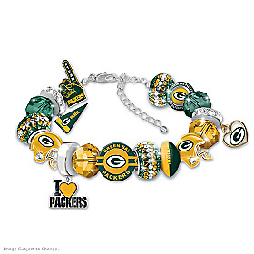 Fashionable Fan Packers Bracelet