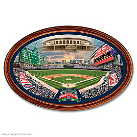 Wrigley Field 100-Year Anniversary Collector Plate 