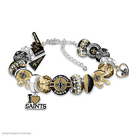 Fashionable Fan Saints Bracelet