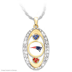 For The Love Of The Game Patriots Pendant Necklace