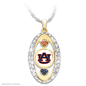For The Love Of The Game Auburn Tigers Pendant Necklace