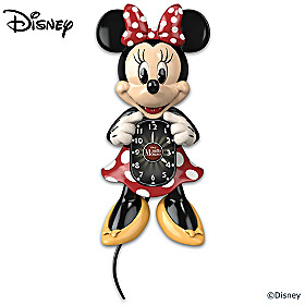 Disney Minnie Mouse Motion Wall Clock