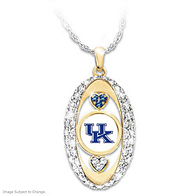 For The Love Of The Game Kentucky Wildcats Pendant Necklace