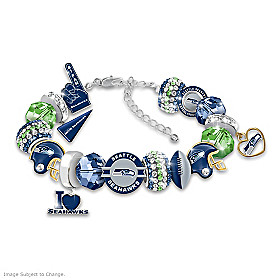 Fashionable Fan Seahawks Bracelet