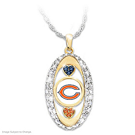For The Love Of The Game Bears Pendant Necklace