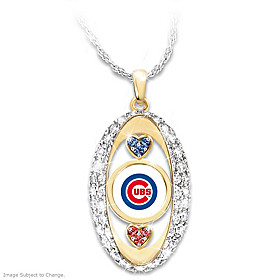 For The Love Of The Game Cubs Pendant Necklace