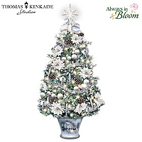 Thomas Kinkade Winter Splendor Tabletop Tree