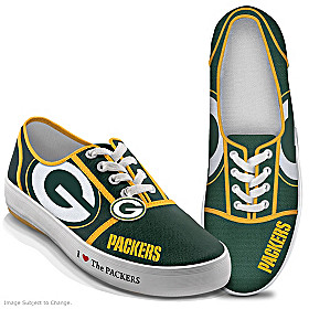 I Love The Packers Women's Shoes
