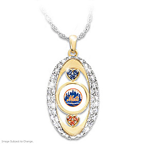For The Love Of The Game Mets Pendant Necklace