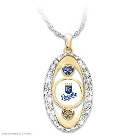 For The Love Of The Game Royals Pendant Necklace