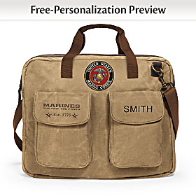 USMC Personalized Tote Bag