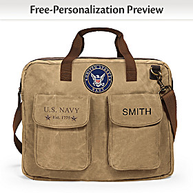 U.S. Navy Personalized Tote Bag