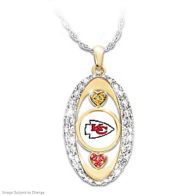 For The Love Of The Game Chiefs Pendant Necklace