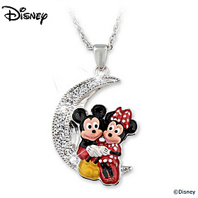 Disney I Love You To The Moon And Back Pendant Necklace