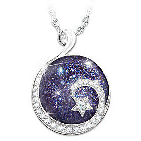 Granddaughter Reach For The Stars Pendant Necklace