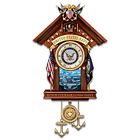 United States Navy Cuckoo Clock