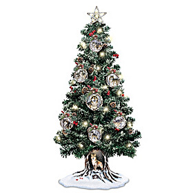 Sovereigns Of The Forest Tabletop Christmas Tree