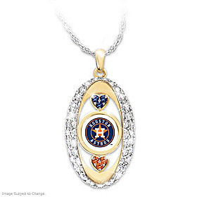 For The Love Of The Game Astros Pendant Necklace