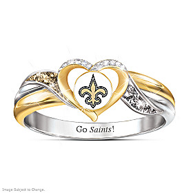 New Orleans Saints Pride Ring