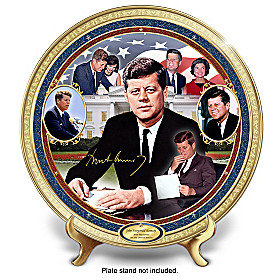 John F. Kennedy Commemorative Collector Plate