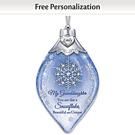 Special As A Snowflake Personalized Ornament