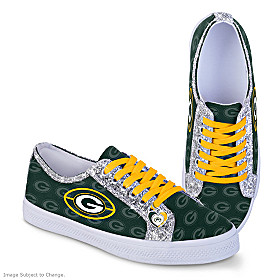 Green Bay Packers Ever-Sparkle Women's Shoes