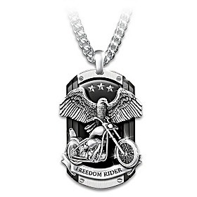 Freedom Rider Pendant Necklace