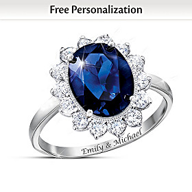 Royally Yours Personalized Ring