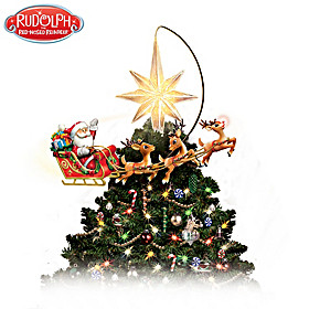 Rudolph The Red-Nosed Reindeer Tree Topper