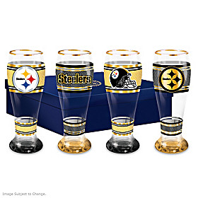 Pittsburgh Steelers Pilsner Glass Set