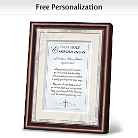 First Holy Communion Personalized Frame
