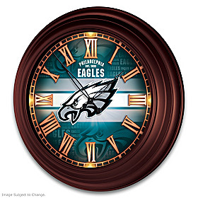 Philadelphia Eagles Wall Clock