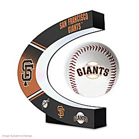 San Francisco Giants Levitating Baseball Sculpture