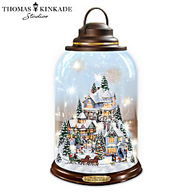 Thomas Kinkade Home For The Holidays Lantern