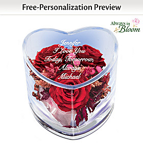 True Love Is Forever Personalized Table Centerpiece