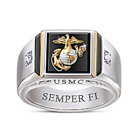 Marine Of Distinction Diamond Ring