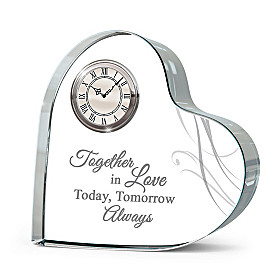 Forever Loved Time With You Clock