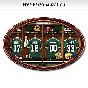 Green Bay Packers Personalized Wall Decor