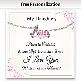 I Love You, My Daughter Personalized Necklace