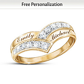 Love Endures Personalized Diamond Ring