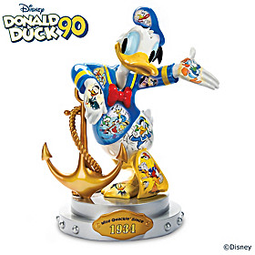 Disney Donald Duck 90th Anniversary Sculpture
