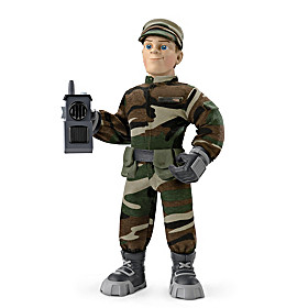 Everyday Heroes Military Max Plush Figure