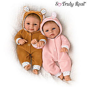 Oh Deer! The Twins Are Here! Baby Doll Set
