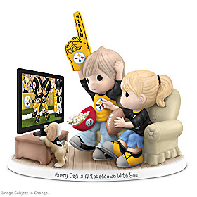 Every Day Is A Touchdown With You Steelers Figurine