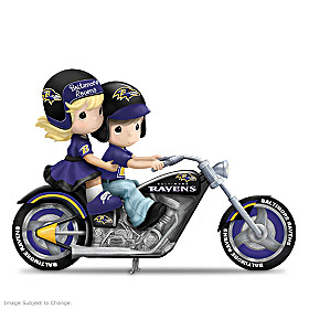 Precious Moments Gearing Up For A Season Ravens Figurine