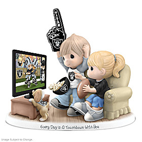 Every Day Is A Touchdown With You Raiders Figurine