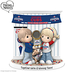 Together We're A Winning Team Chicago Cubs Figurine