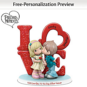 Love You 'Til The Day After Forever Personalized Figurine